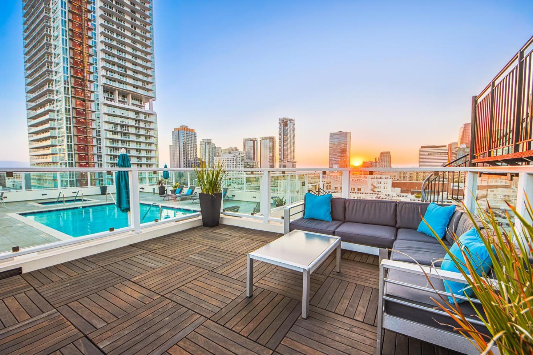 Апартаменты Stunning 1 Bdr 1 Bth, Pool, Jacuzzi Лос-Анджелес Экстерьер фото